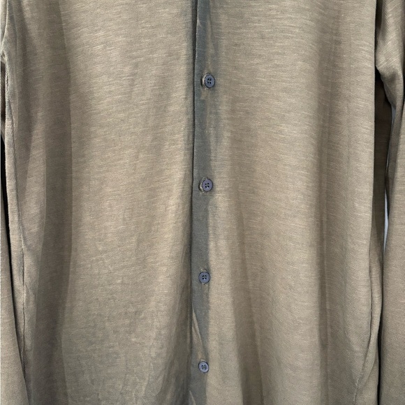 Cotton Citizen Men’s Olive Presley Buttondown Ombré NWOT | Medium - Picture 3 of 8